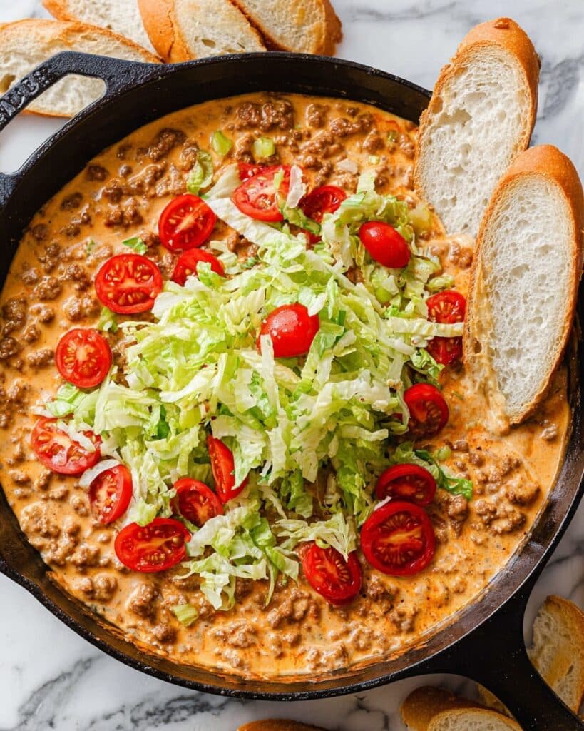 Cheeseburger Dip Recipe