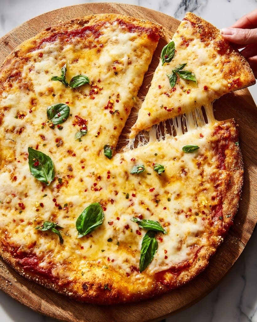 High-Protein Chicken Parm Pizza Recipe