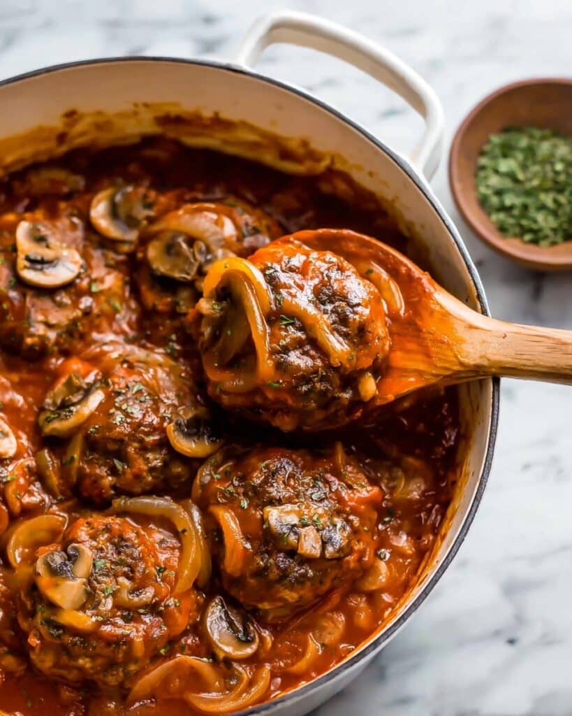 Creamy Mushroom Sauerbraten Hotdish Recipe