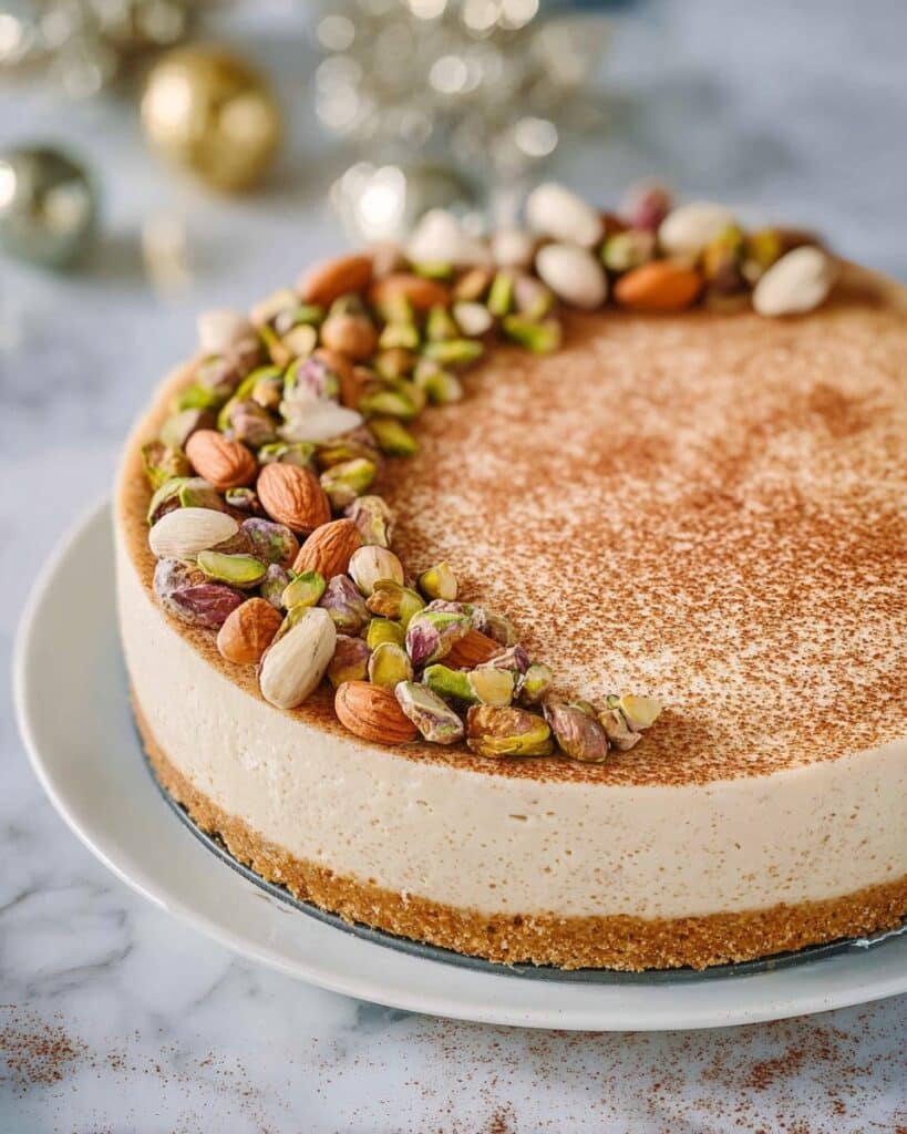 Instant Pot Eggnog Cheesecake Recipe