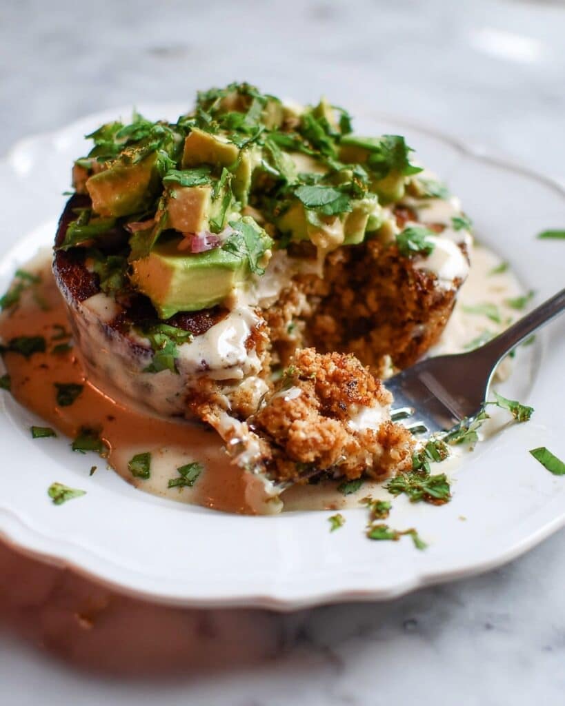 Roasted Sweet Potato Stacks with Chipotle Sauce Recipe