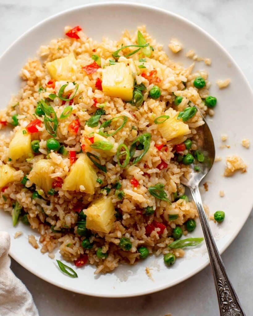 Pineapple Fried Rice (Thai) Recipe