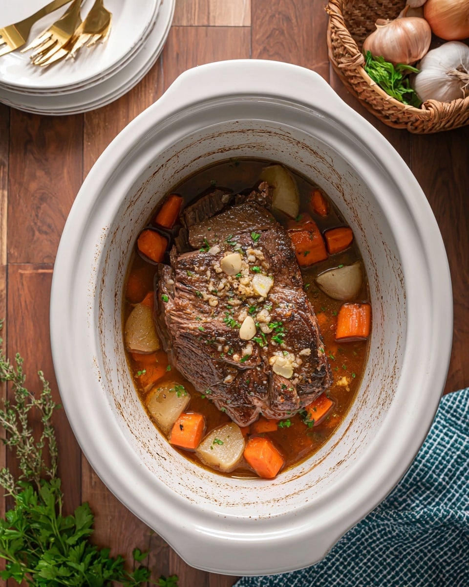 Slow Cooker London Broil Recipe