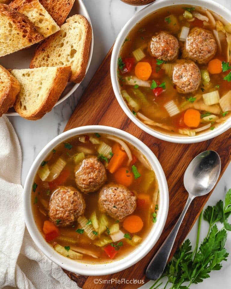 Cabbage Meatball Soup Recipe