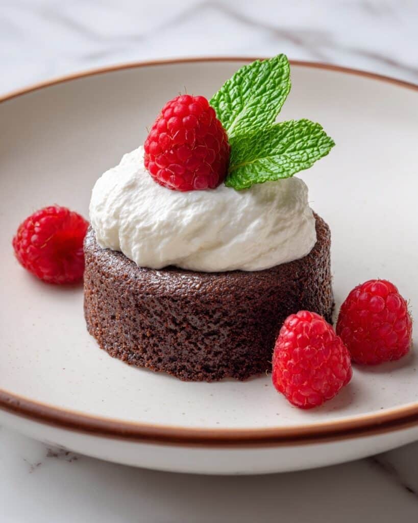 Hot Molten Chocolate Raspberry Lava Cakes Recipe