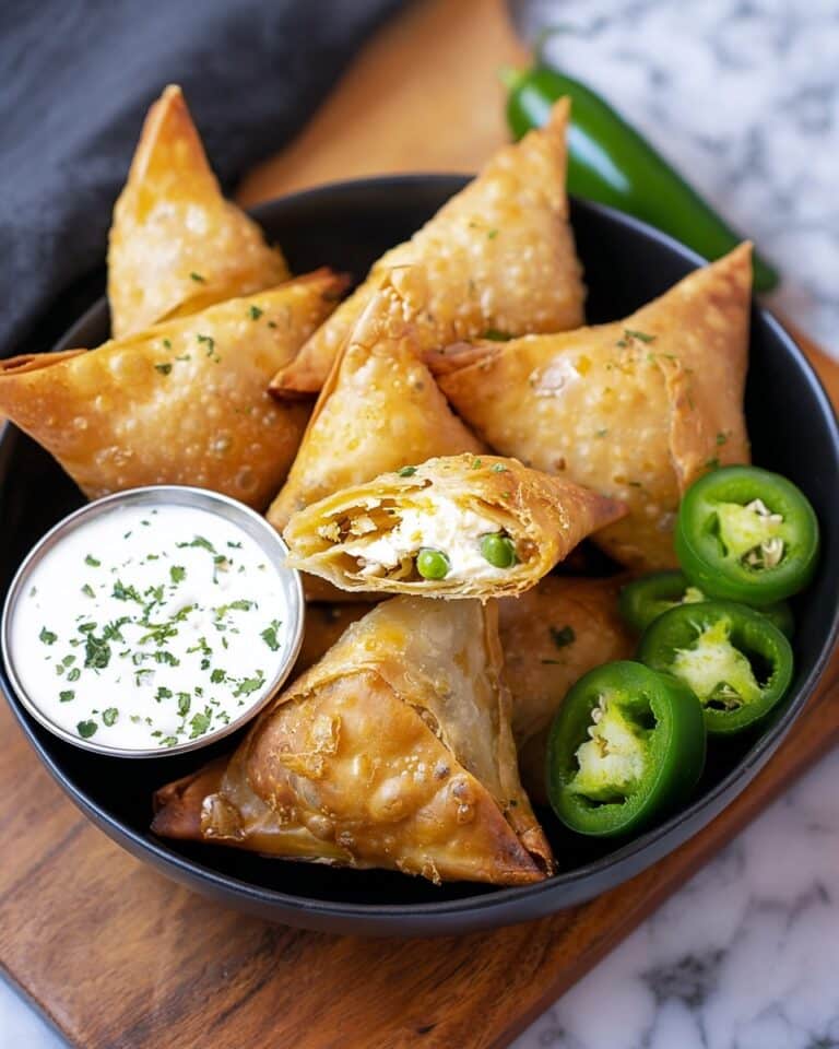 Wonton Jalapeno Poppers Recipe