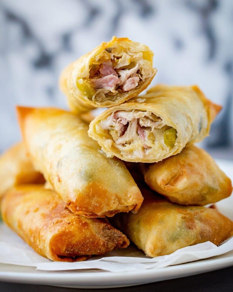 Air Fryer Cuban Egg Rolls Recipe