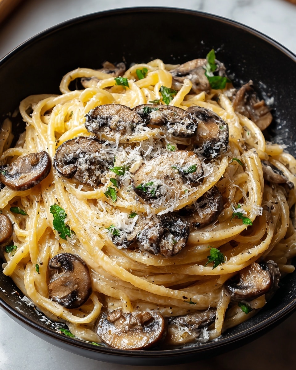 Caramelized Leek and Mushroom Gruyere Pasta Recipe